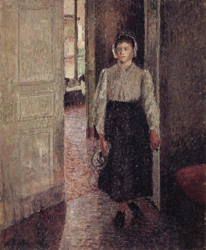 Camille Pissarro The Young maid Germany oil painting art